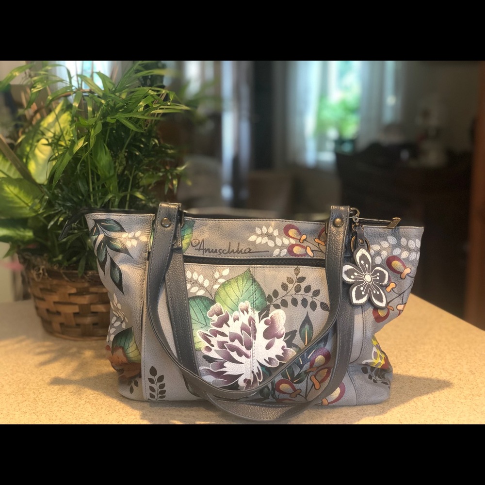 Anuschka satchel handbag